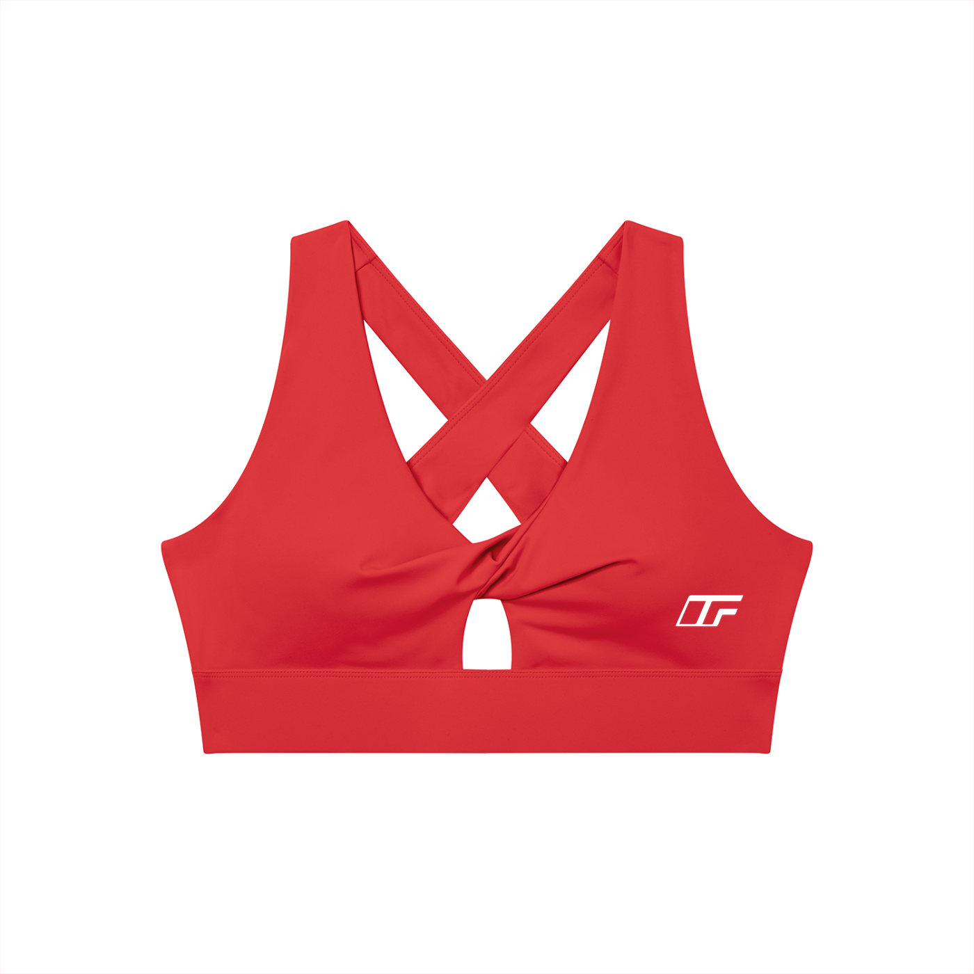 Elevate Your Workout with Our Women's Twist Front Sports Bra