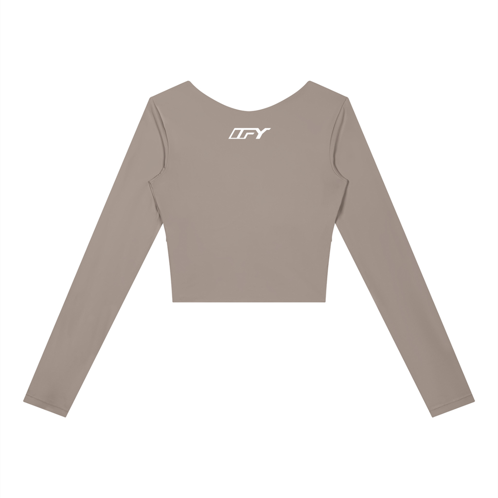 Women's Panelled Long Sleeve Yoga T-Shirt