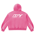 Unisex Vintage Wash Boxy Fleece Hoodie