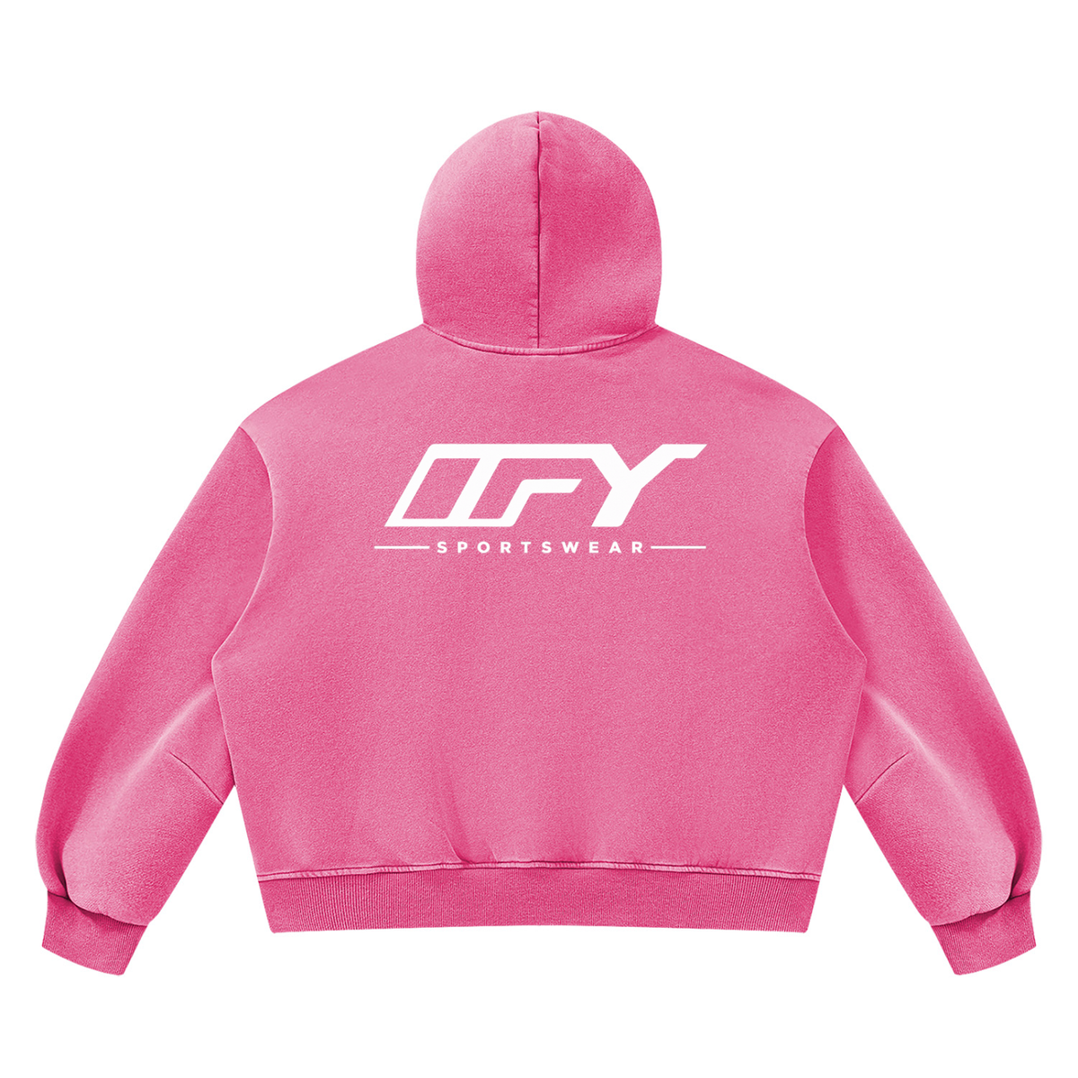 Unisex Vintage Wash Boxy Fleece Hoodie