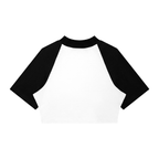 Women’s Color Block Raglan Crop T-Shirt