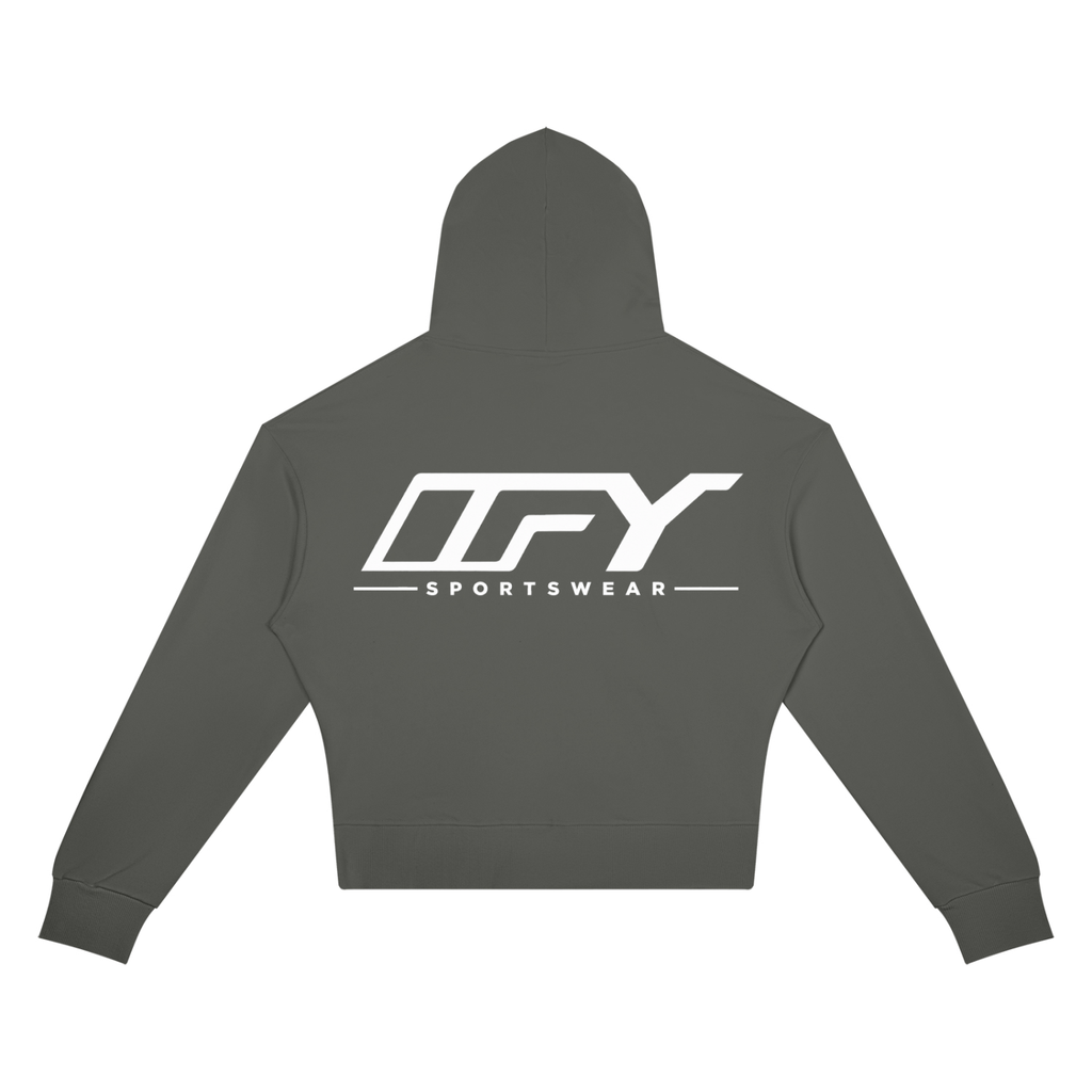 Women’s Crop Drop Shoulder Hoodie