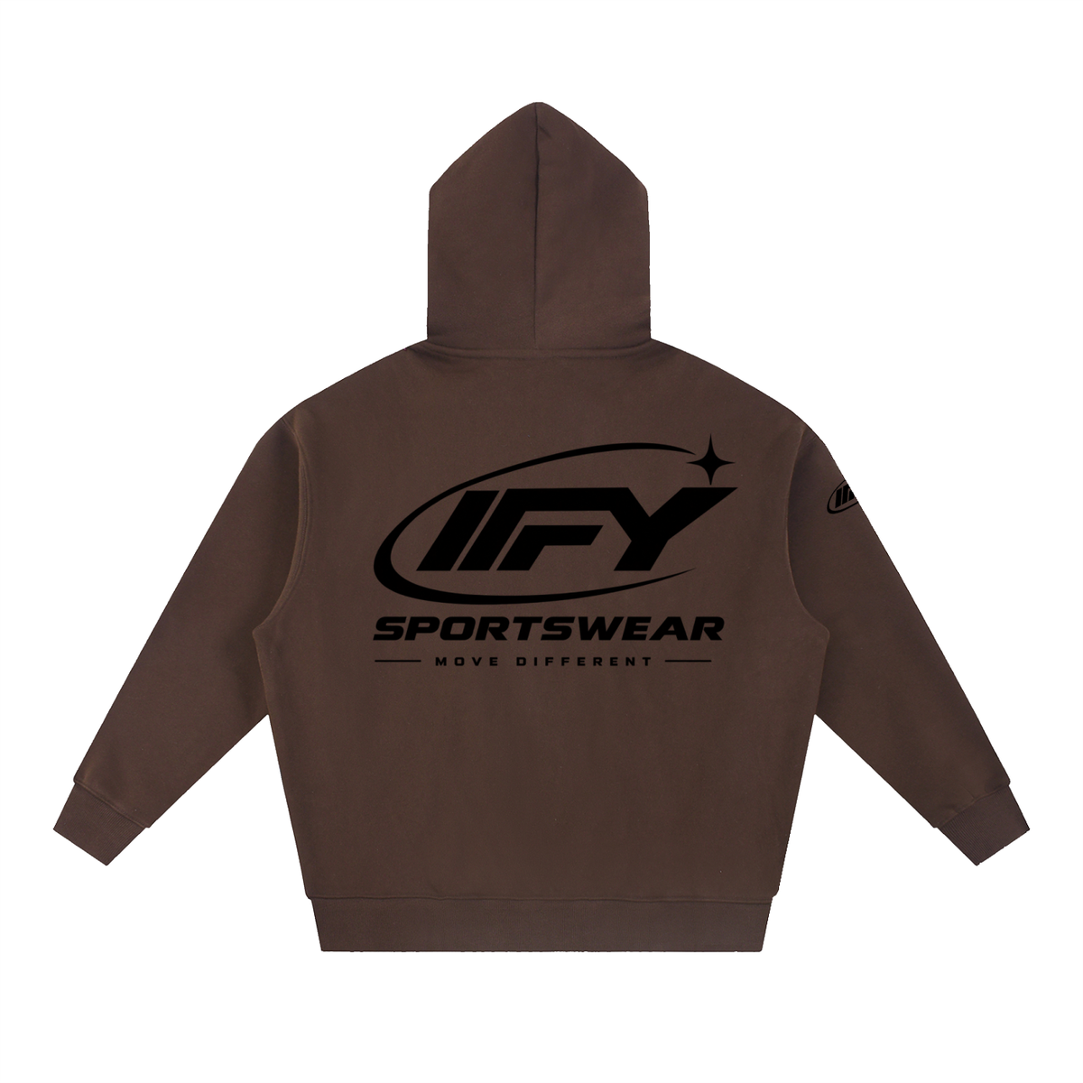 Essential Oversized Boxy Fit Fleece Hoodie