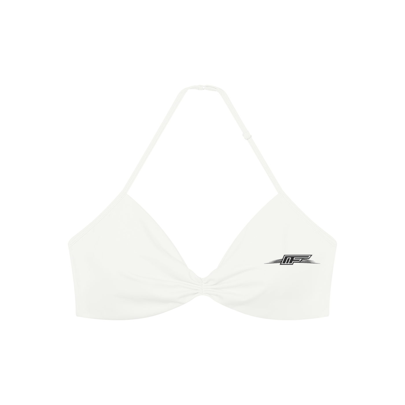 Elevate Your Workout with Our Women's Ruched Halter-Neck Sports Bra