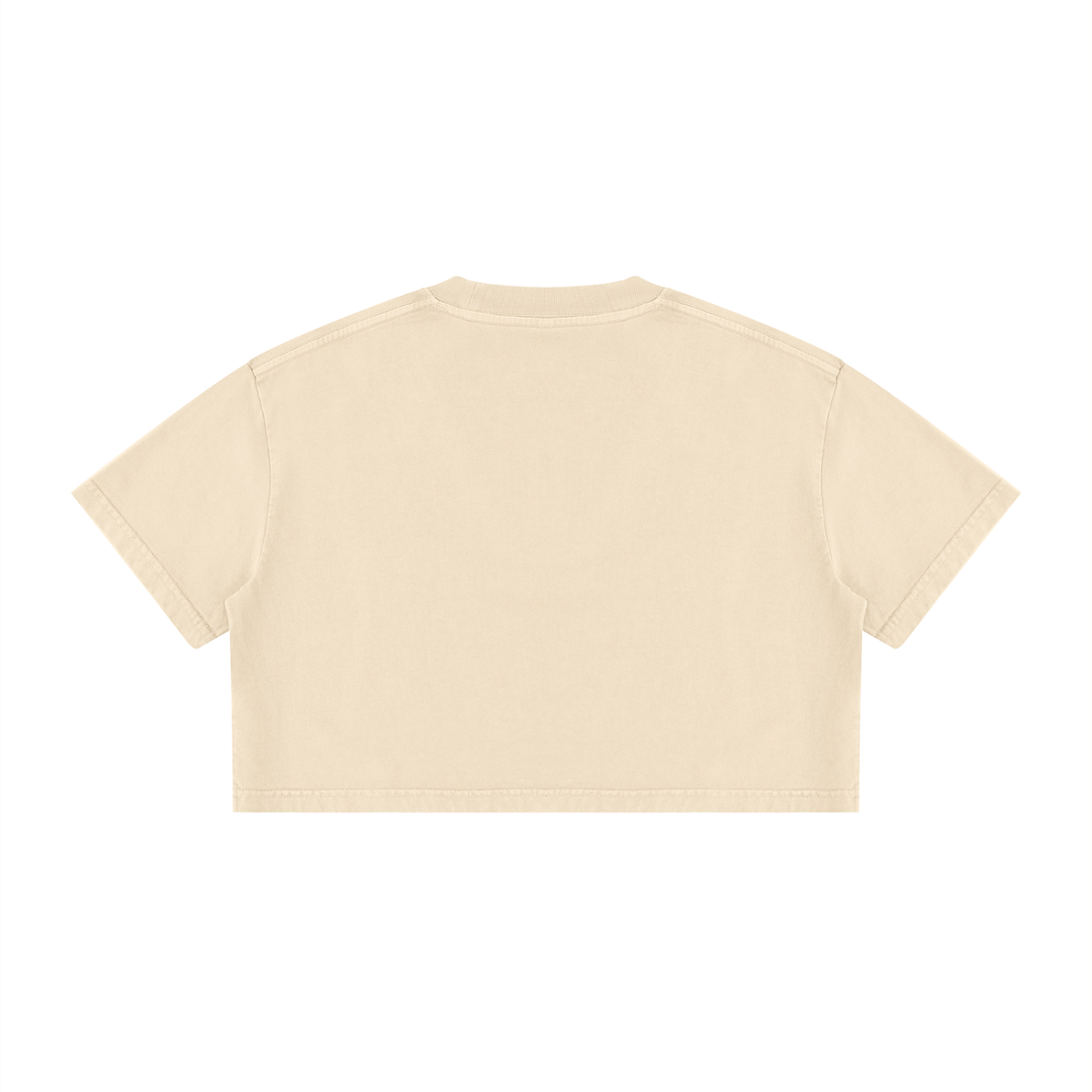 Elevate Your Wardrobe with Our Women's Cotton Crop T-Shirt