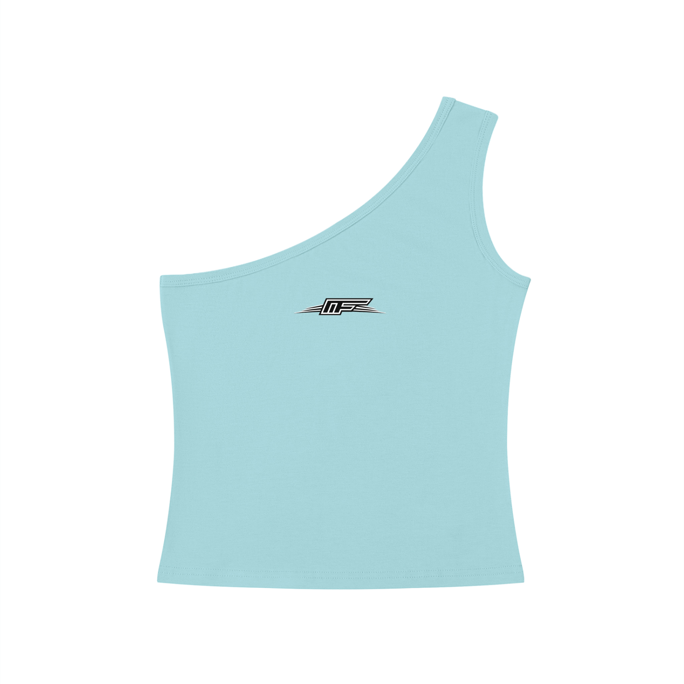 Women's One-Shoulder Crop Tank Top
