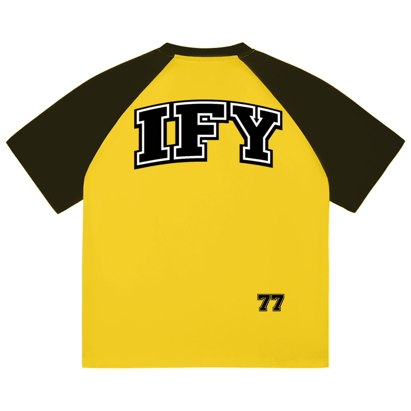 Color-Blocked Raglan Sleeve T-Shirt
