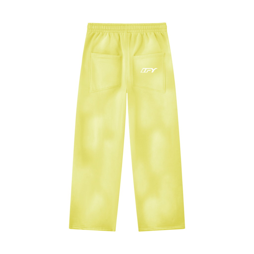 Unisex Wide Leg Fleece Sweatpants for Comfort and Style