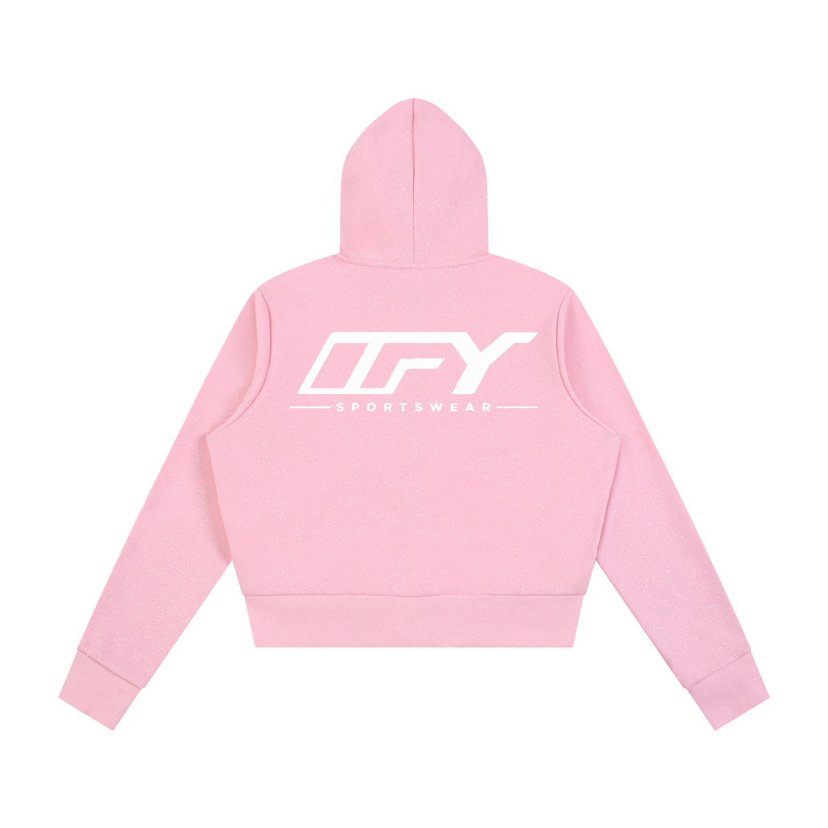 Women's Sparkles Fleece Full Zip Hoodie