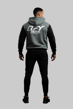 Unisex Color Block Fleece Full Zip Hoodie
