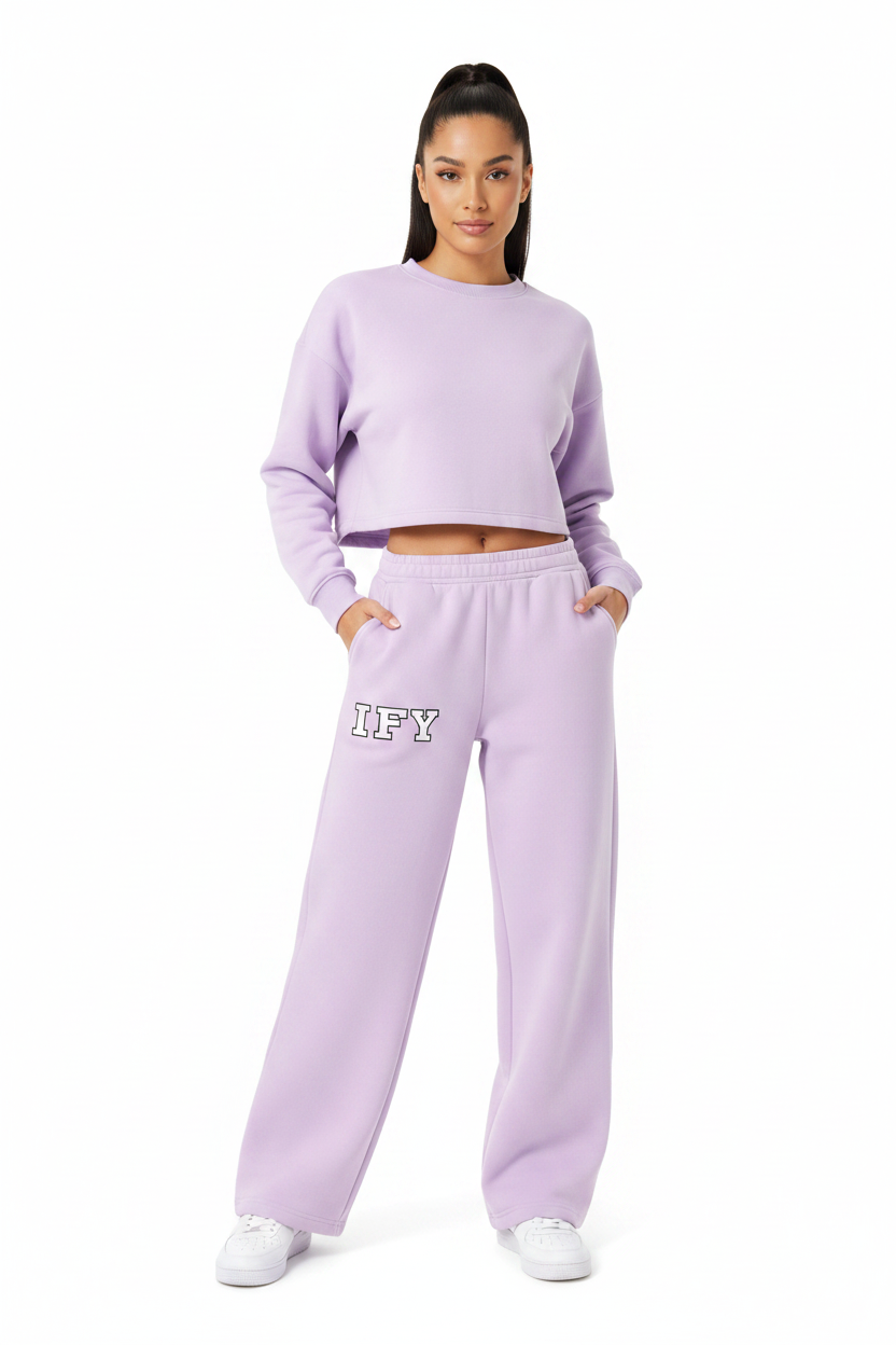 Unisex Barrel Leg Sweatpants