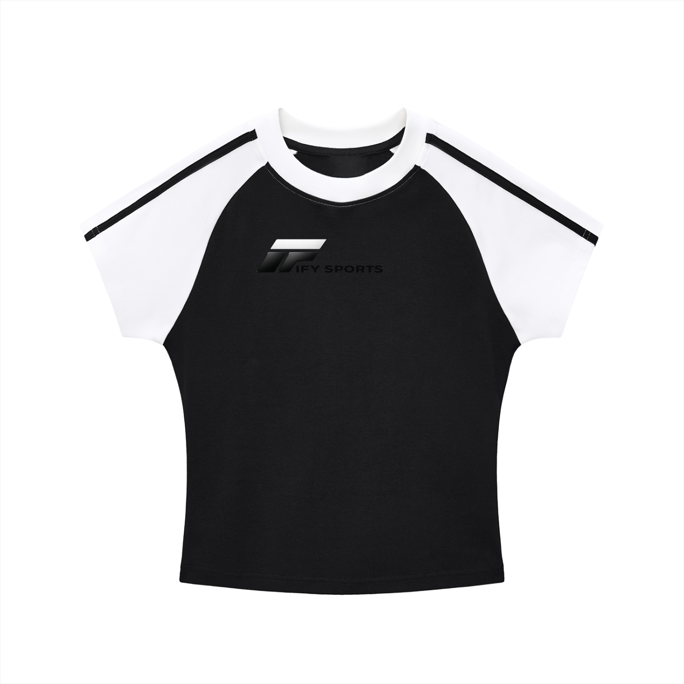 Elevate Your Everyday Style with Our Contrast Stripes Bodycon T-Shirt