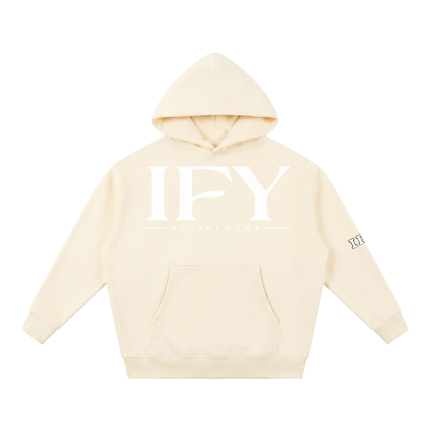Essential Oversized Boxy Fit Fleece Hoodie