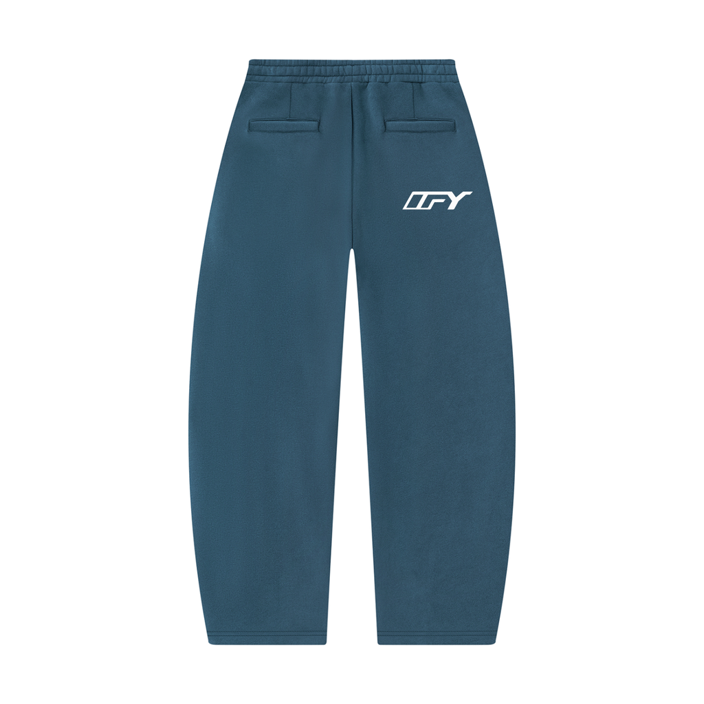Unisex Barrel Leg Sweatpants