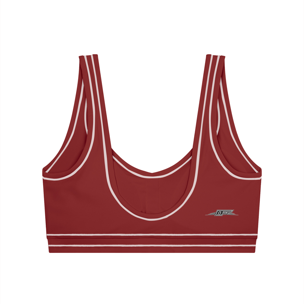 Elevate Your Workout with the Women's Topstitching Yoga Bra