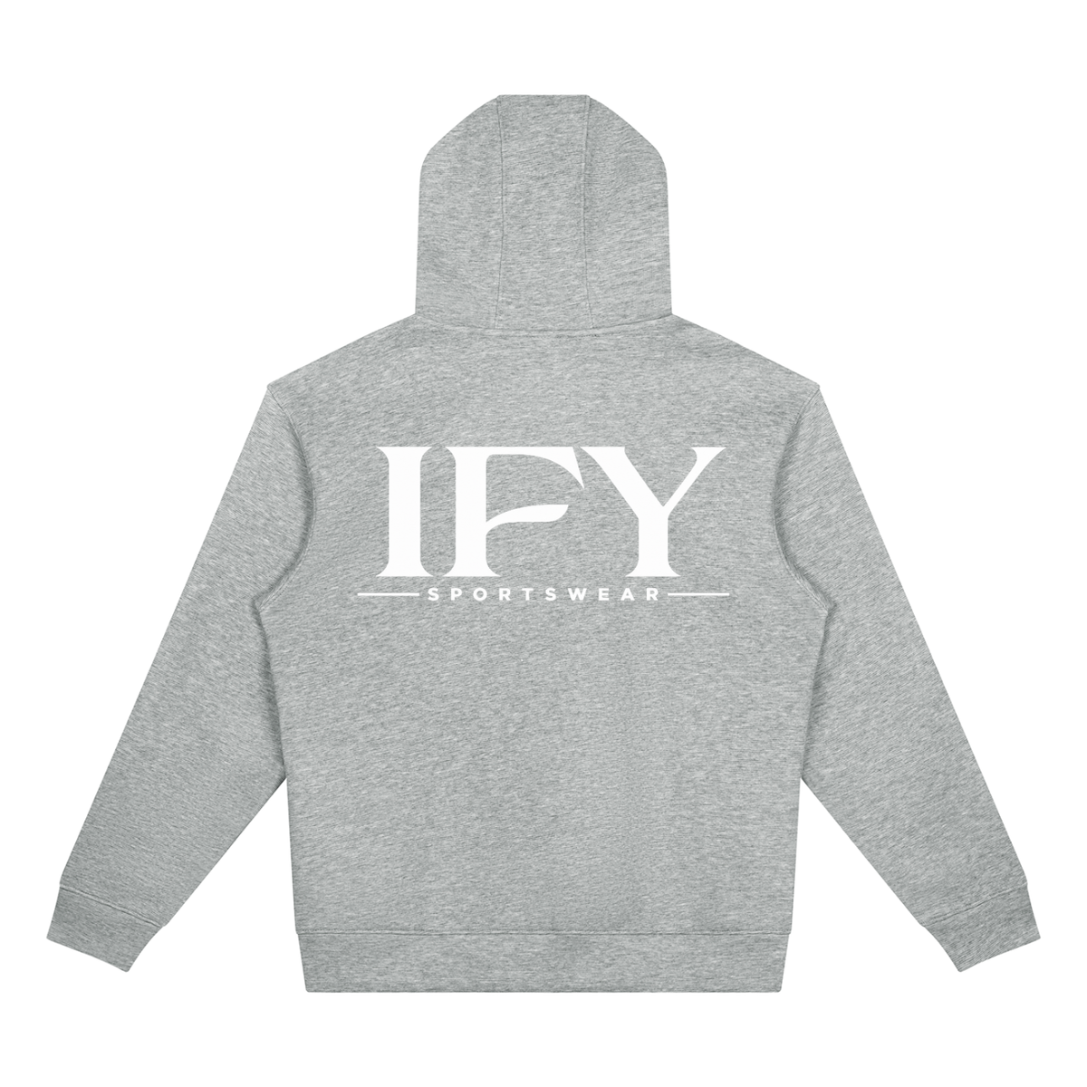 Unisex Drop Shoulder Full Zip Hoodie