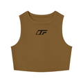 Women's Tight Crewneck Crop Tank Top