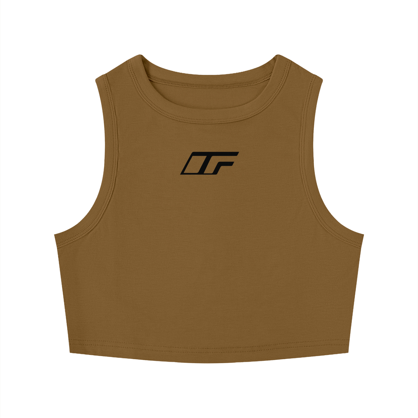 Women's Tight Crewneck Crop Tank Top