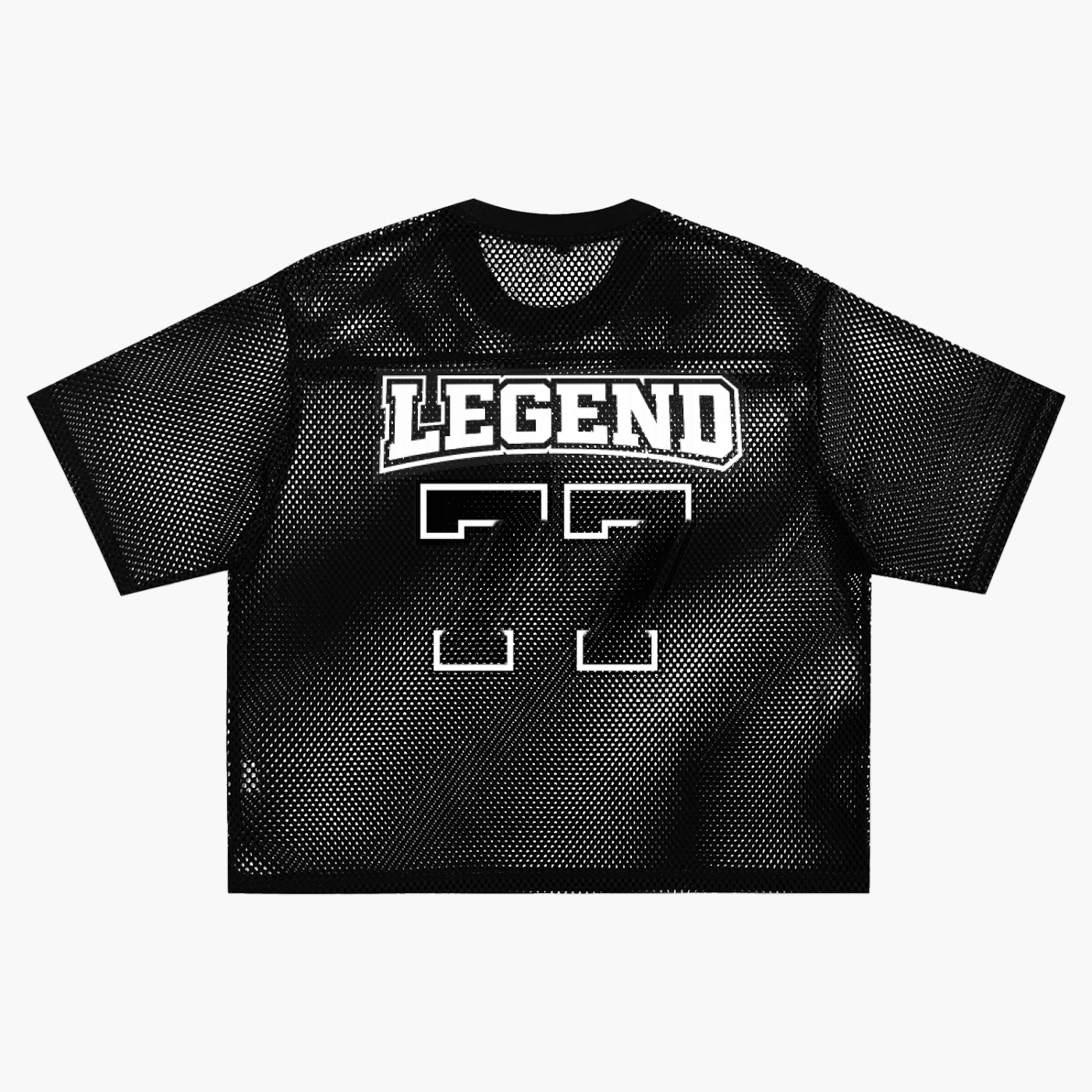 See-through Boxy Net T-Shirt