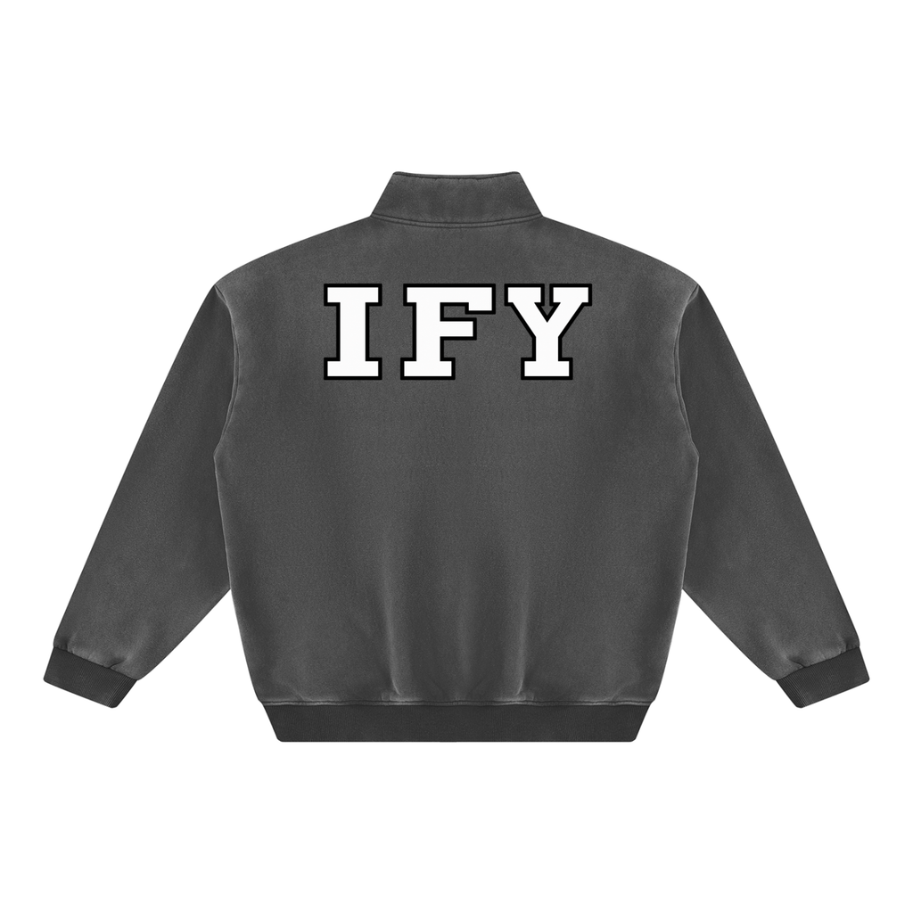 Unisex Vintage Wash Fleece Sweatshirt