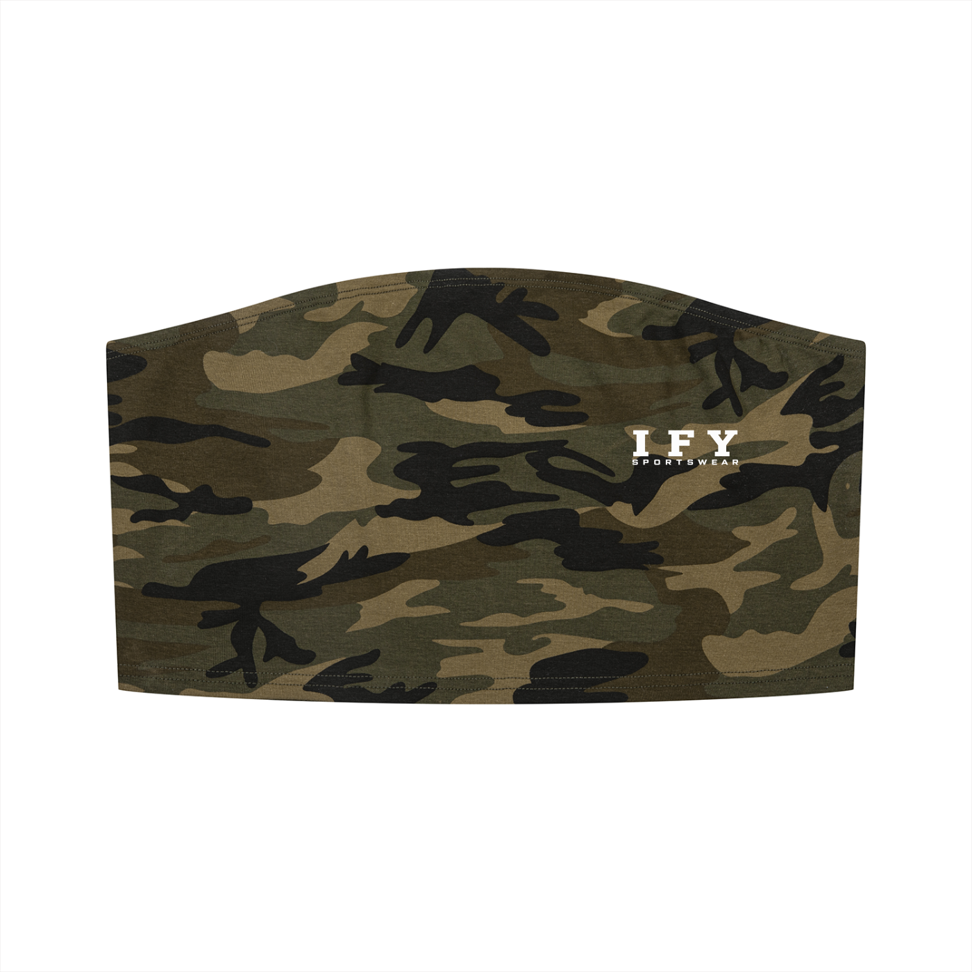 Women’s Camo Cropped Tube Top