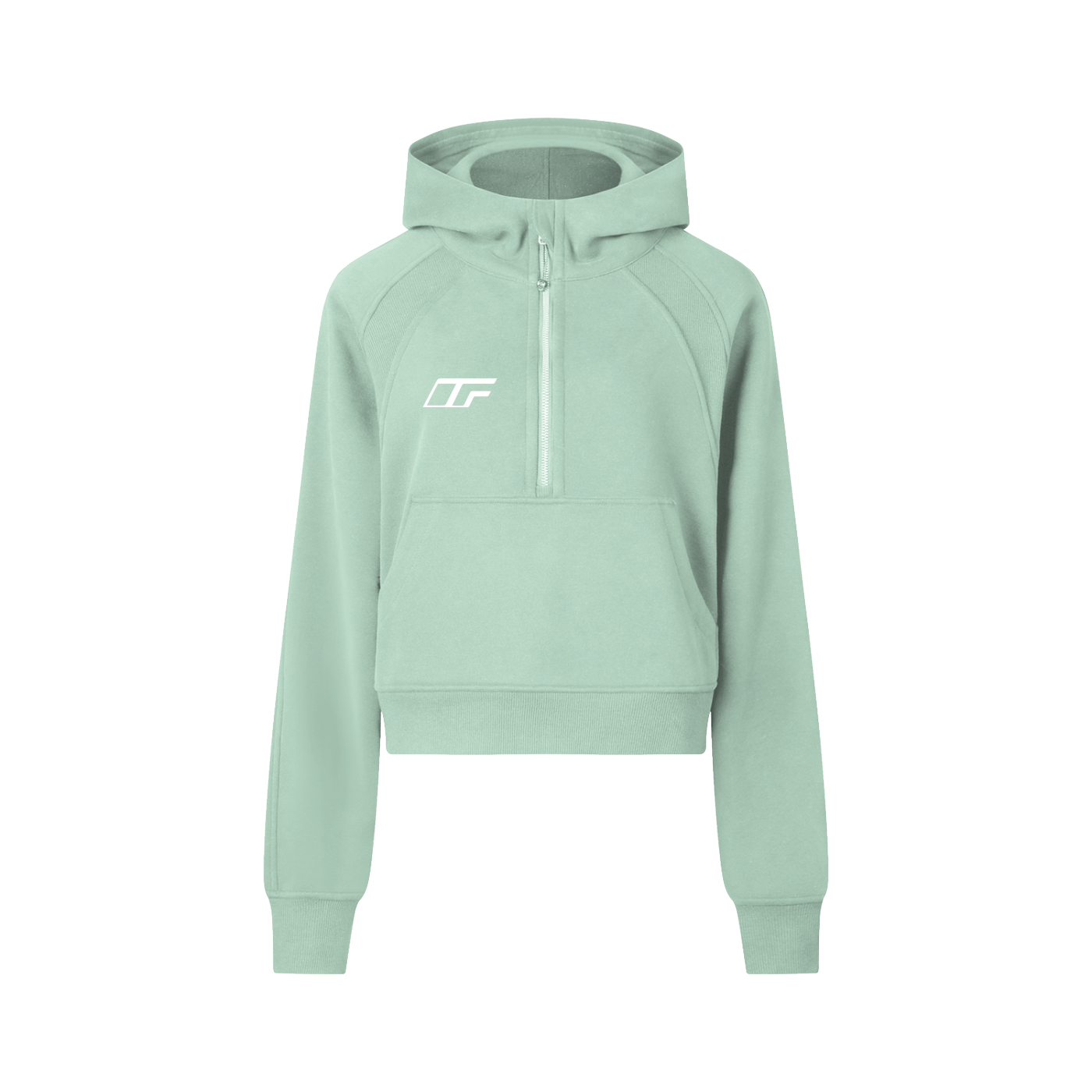 Stylish Cropped Half-Zip Hoodie for Women: Comfort Meets Versatility