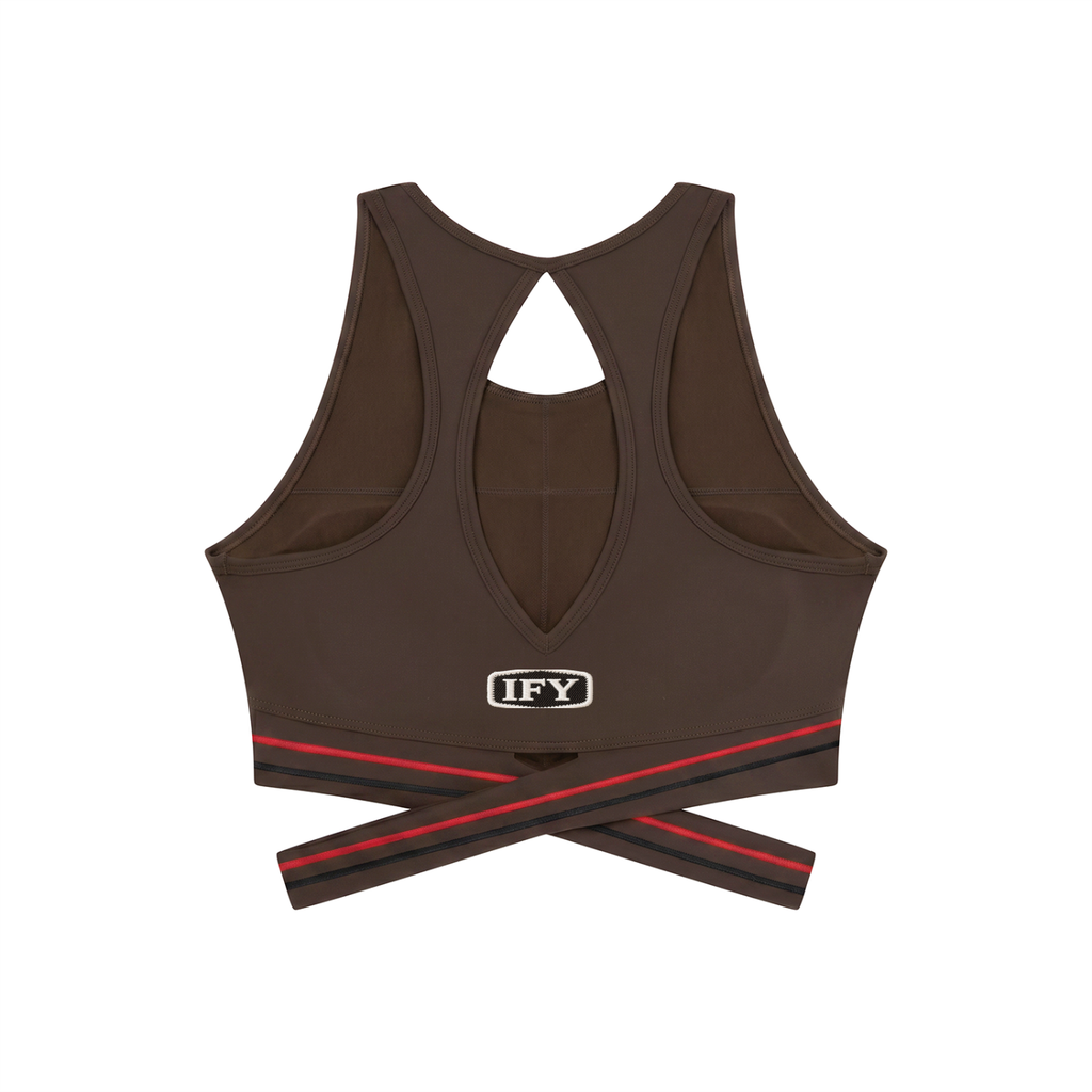 Women’s Criss-Cross Band Sports Bra