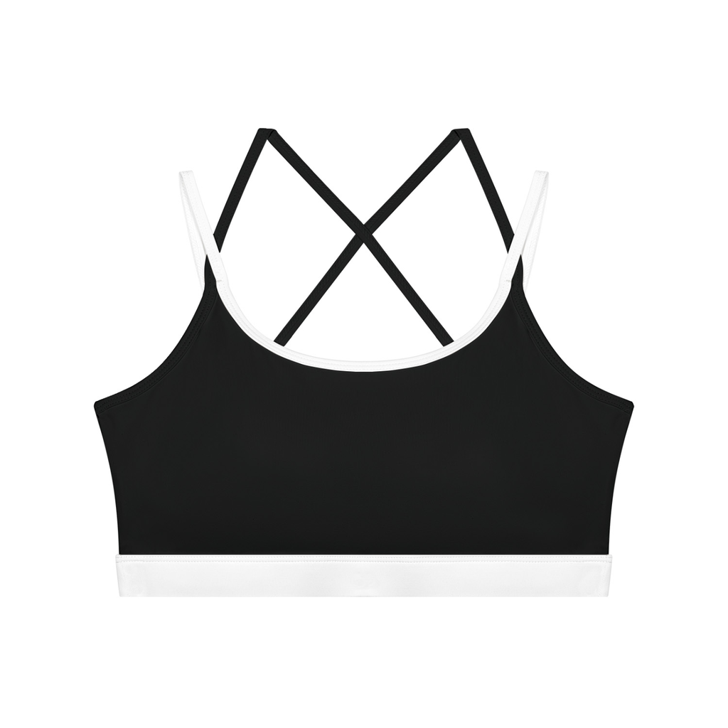 Women's Color Block Yoga Sports Bra