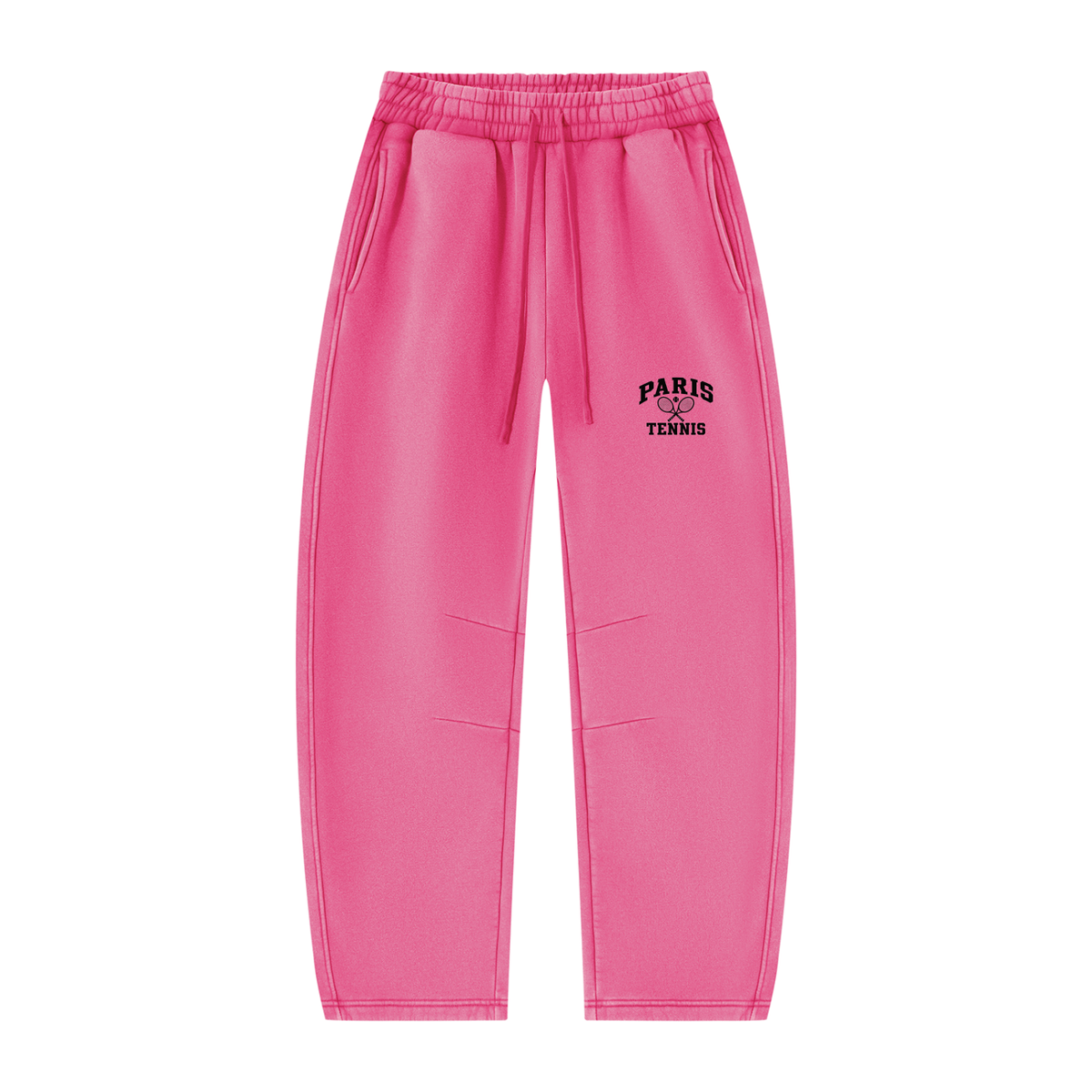 Vintage Wash Barrel Leg Fleece Sweatpants