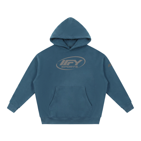 Essential Oversized Boxy Fit Fleece Hoodie