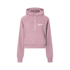 Stylish Cropped Half-Zip Hoodie for Women: Comfort Meets Versatility