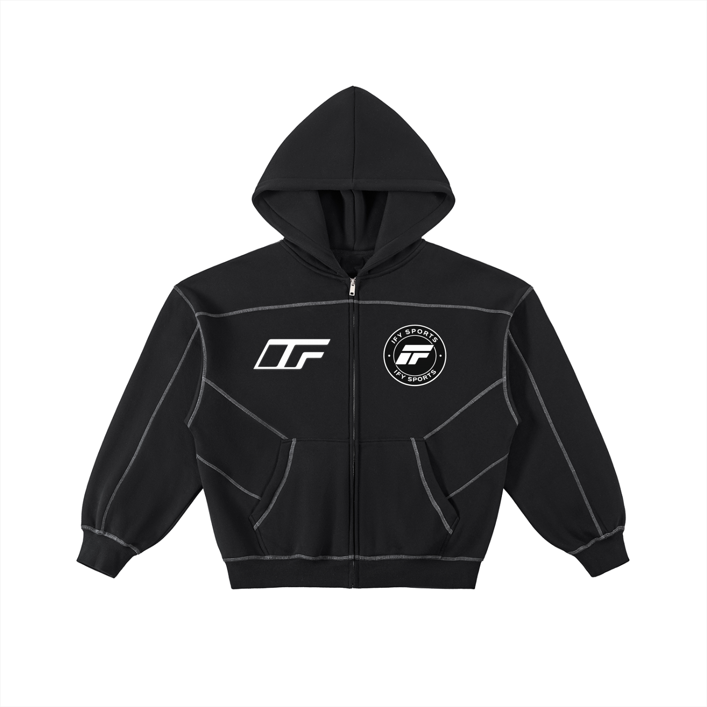 Boxy Fleece Zip Hoodie – Your Ultimate Comfort Companion