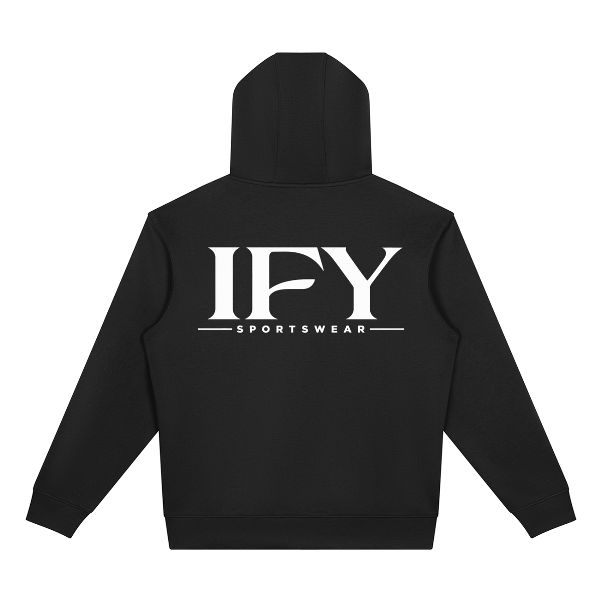 Unisex Drop Shoulder Full Zip Hoodie