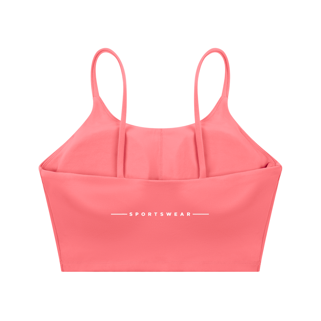 Elevate Your Workout with Our Spaghetti Strap Yoga Sports Bra