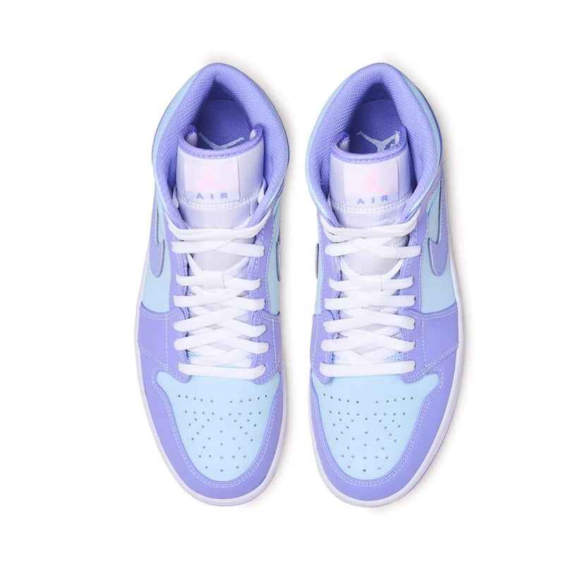 Jordan 1 Mid 'Purple Aqua'