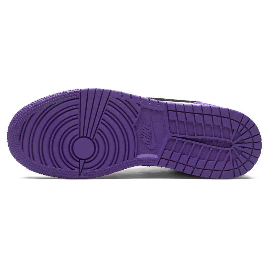 Air Jordan 1 Mid 'SE Purple' GS