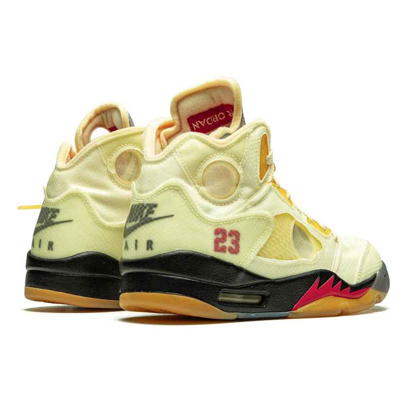 Jordan 5 Off-White 'Sail'
