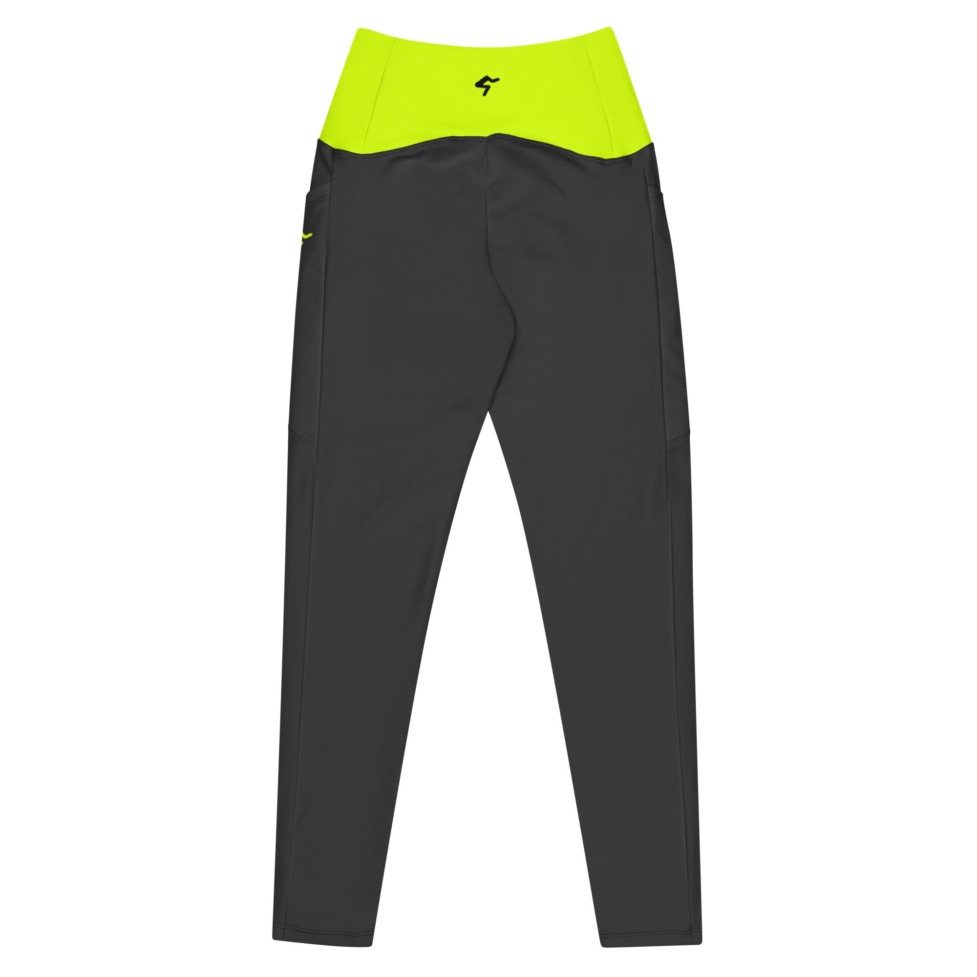 GymBum UK Luminous Surge Leggings with pockets – Summit Yellow