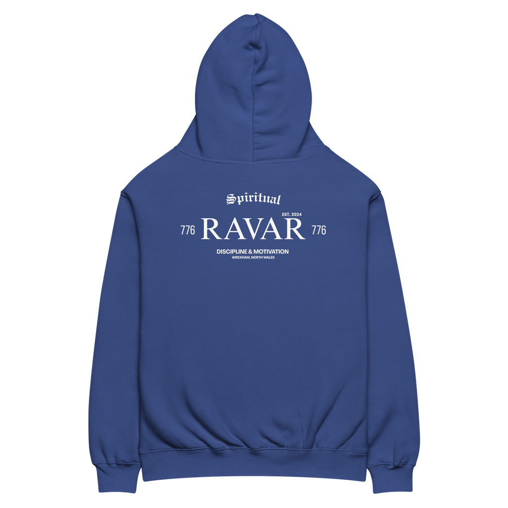 Ravar - Oversized Embroidered 776 Hoodie
