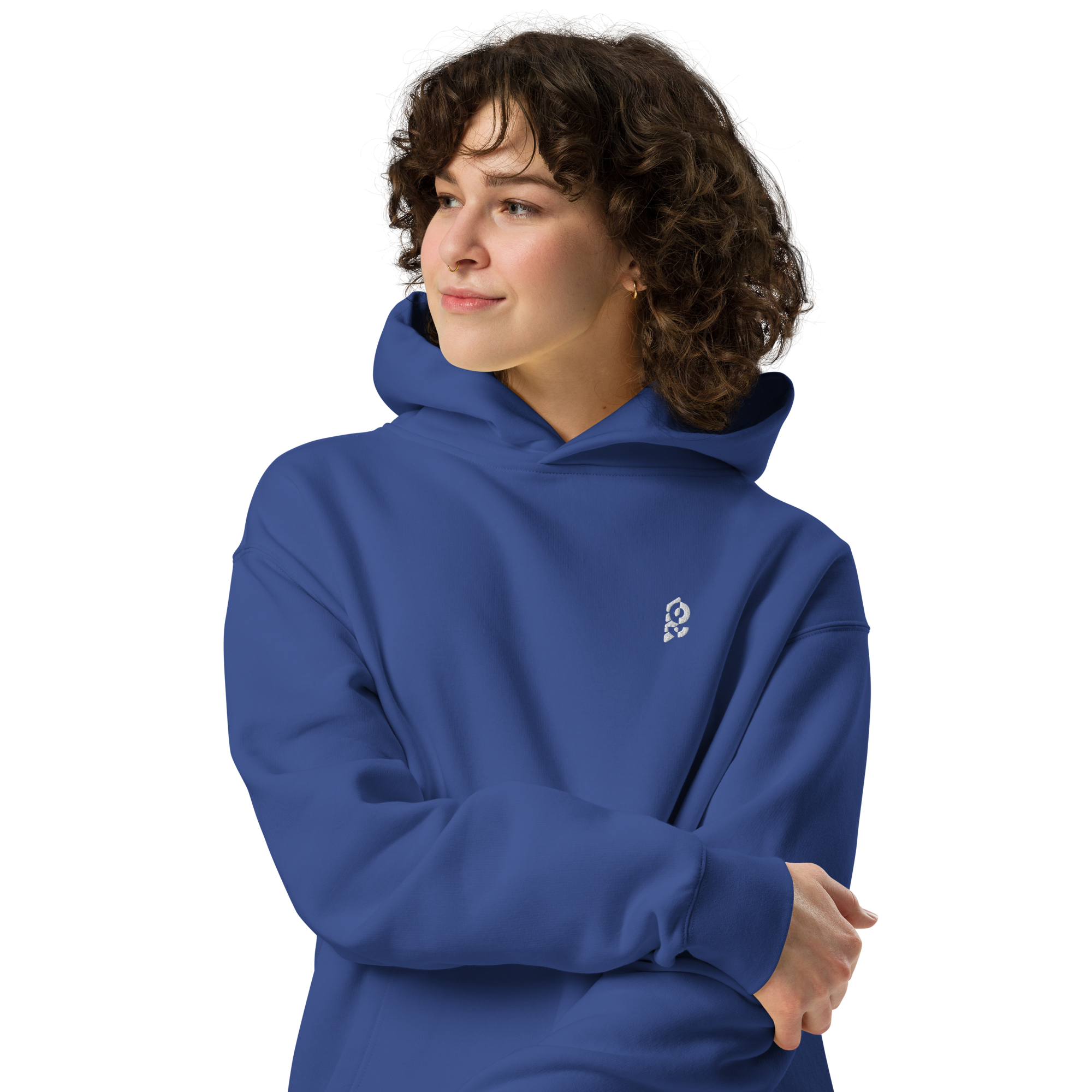 Ravar - Oversized Embroidered 776 Hoodie
