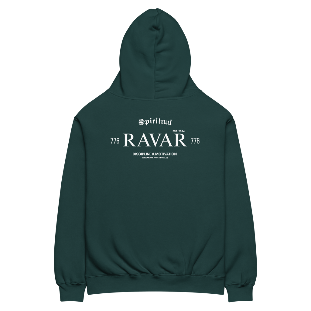 Ravar - Oversized Embroidered 776 Hoodie