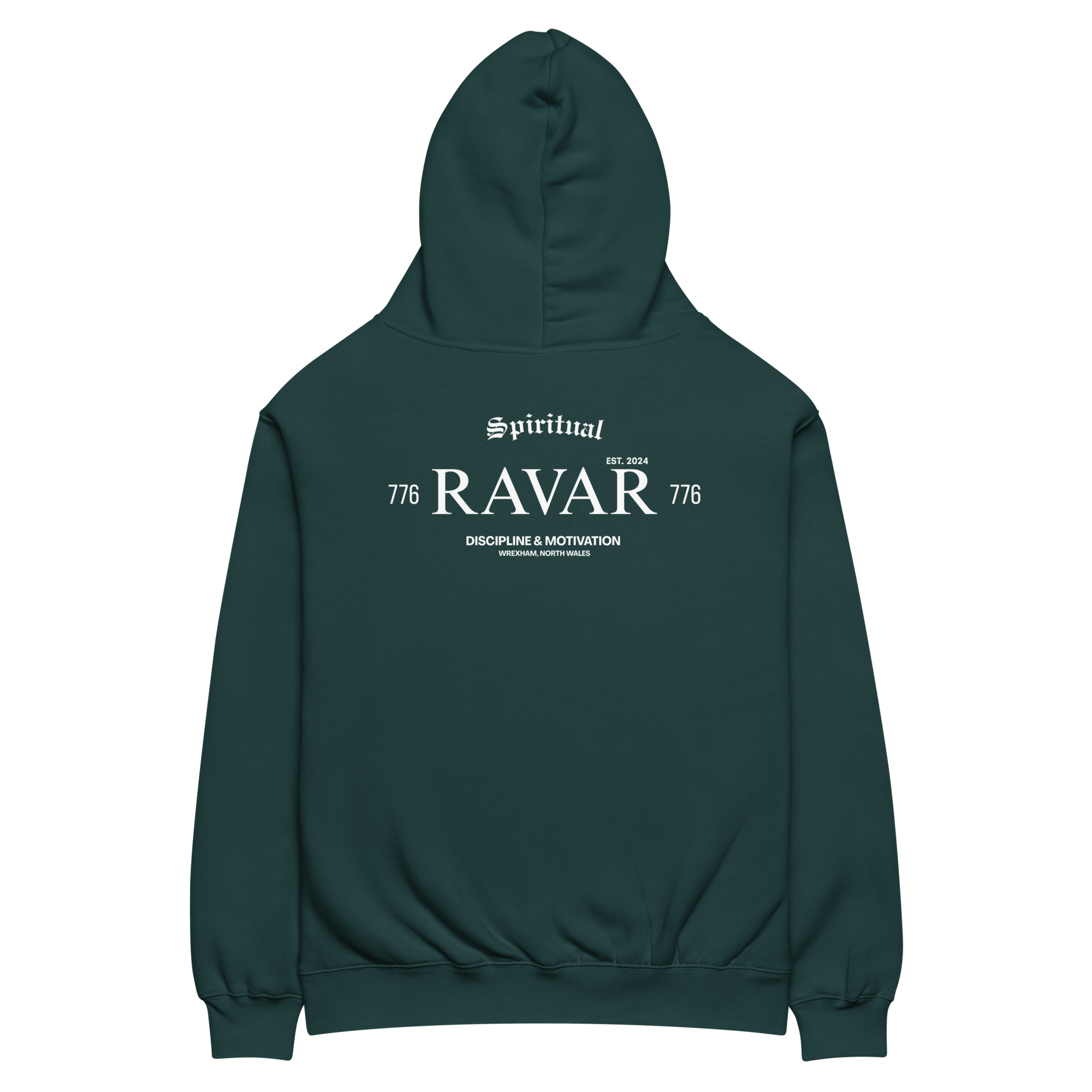 Ravar - Oversized Embroidered 776 Hoodie