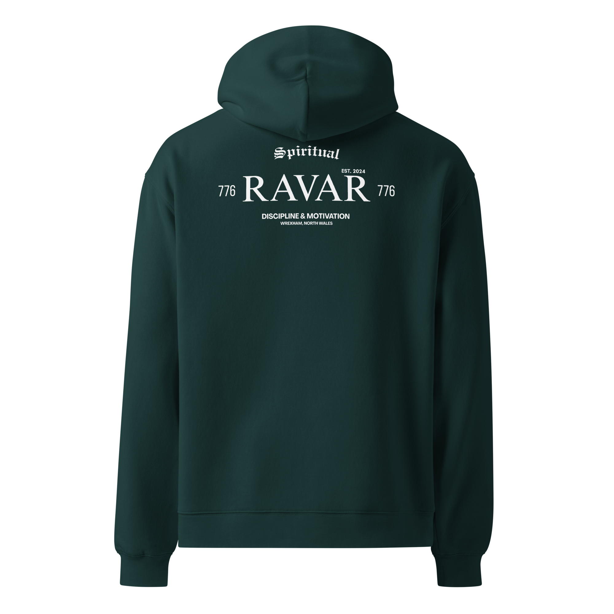 Ravar - Oversized Embroidered 776 Hoodie