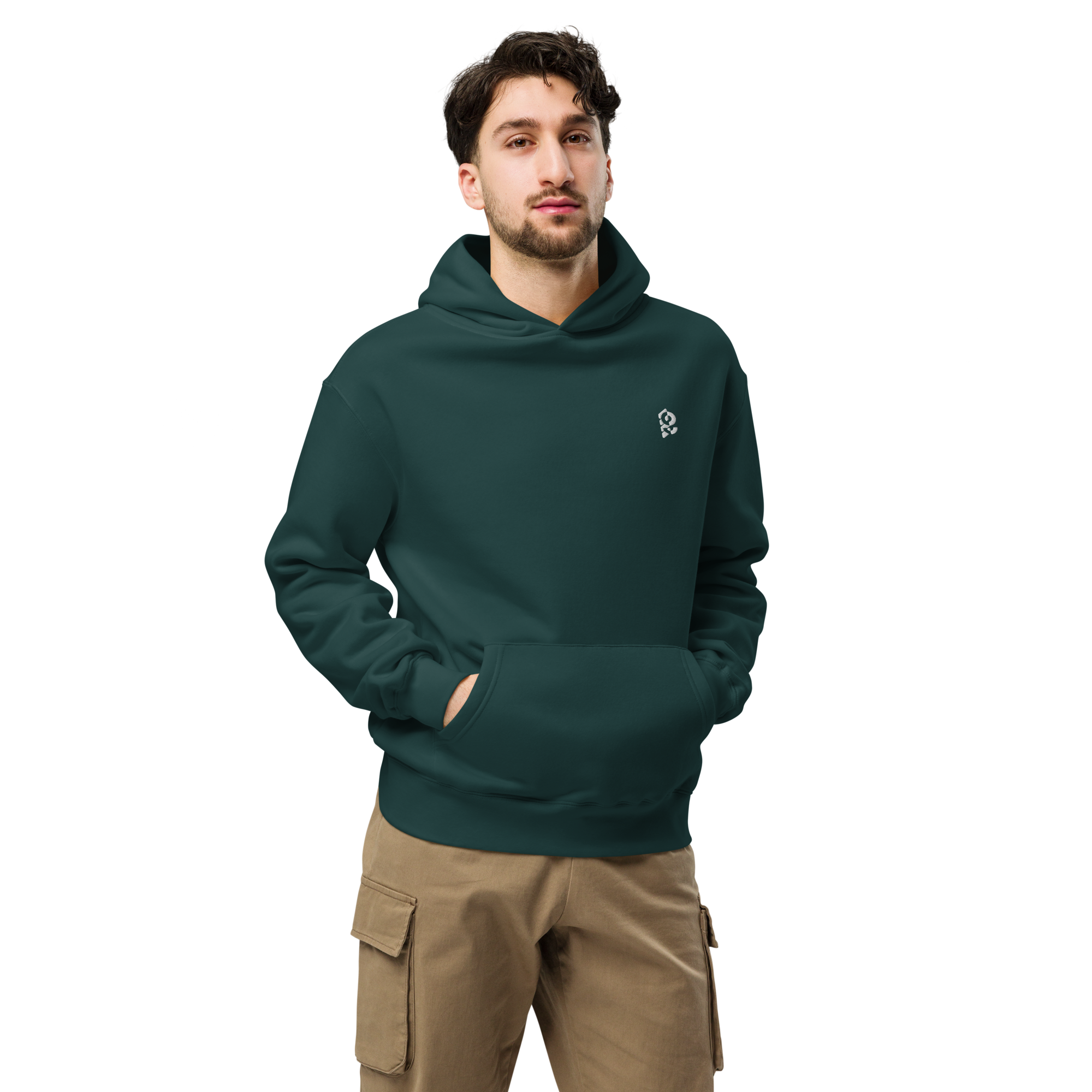 Ravar - Oversized Embroidered 776 Hoodie