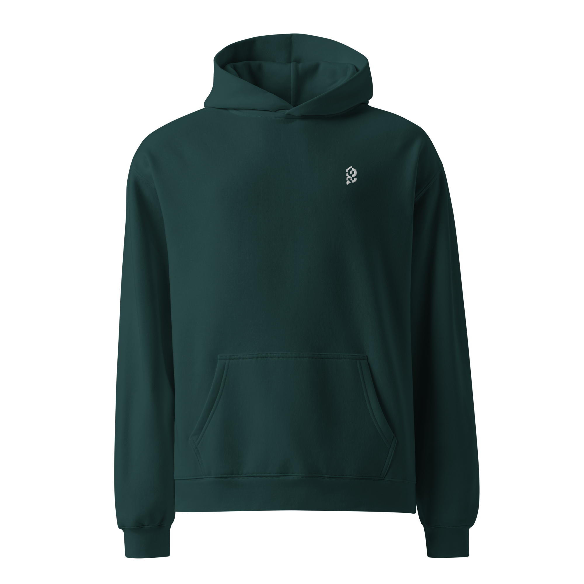 Ravar - Oversized Embroidered 776 Hoodie