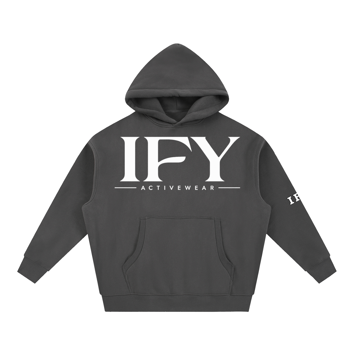 Essential Oversized Boxy Fit Fleece Hoodie
