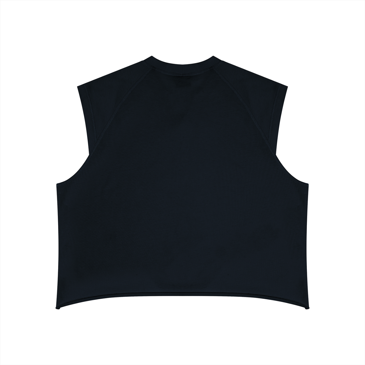 Boxy Raw Hem Tank Top