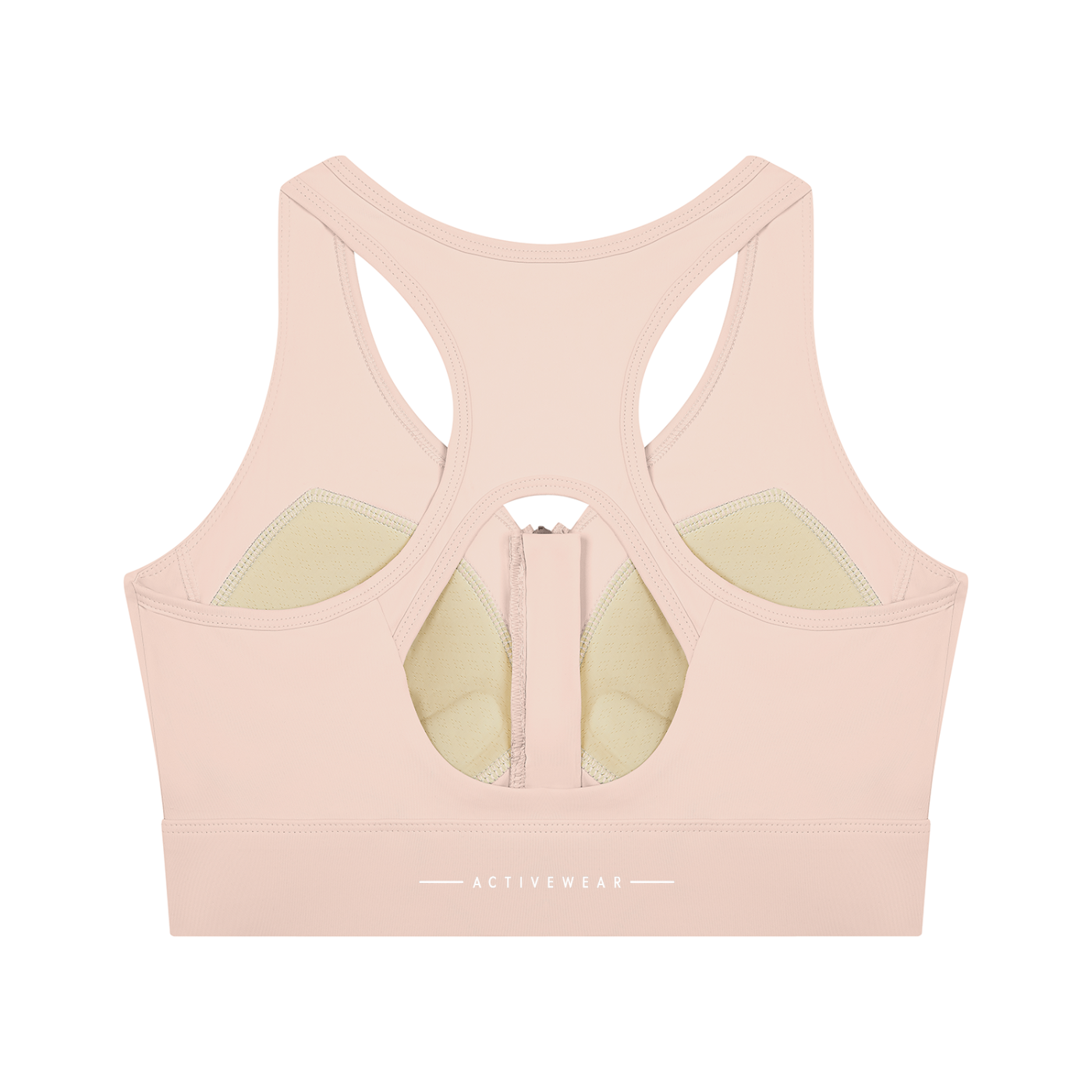 Women’s Cropped Zip Yoga Sports Bra