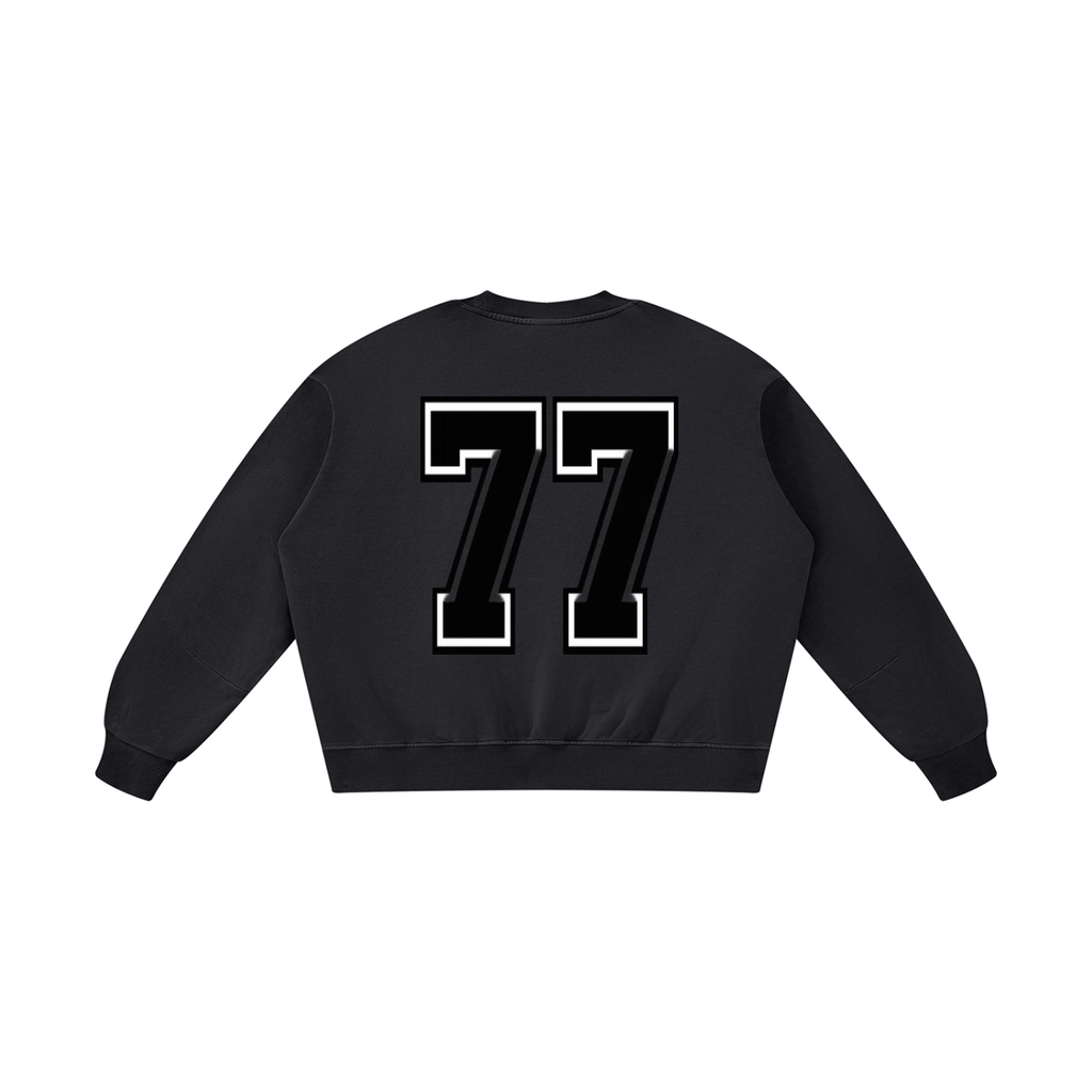 Unisex Boxy Vintage Washed Sweatshirt