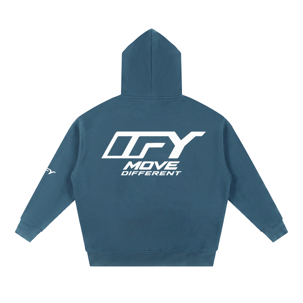 Essential Oversized Boxy Fit Fleece Hoodie